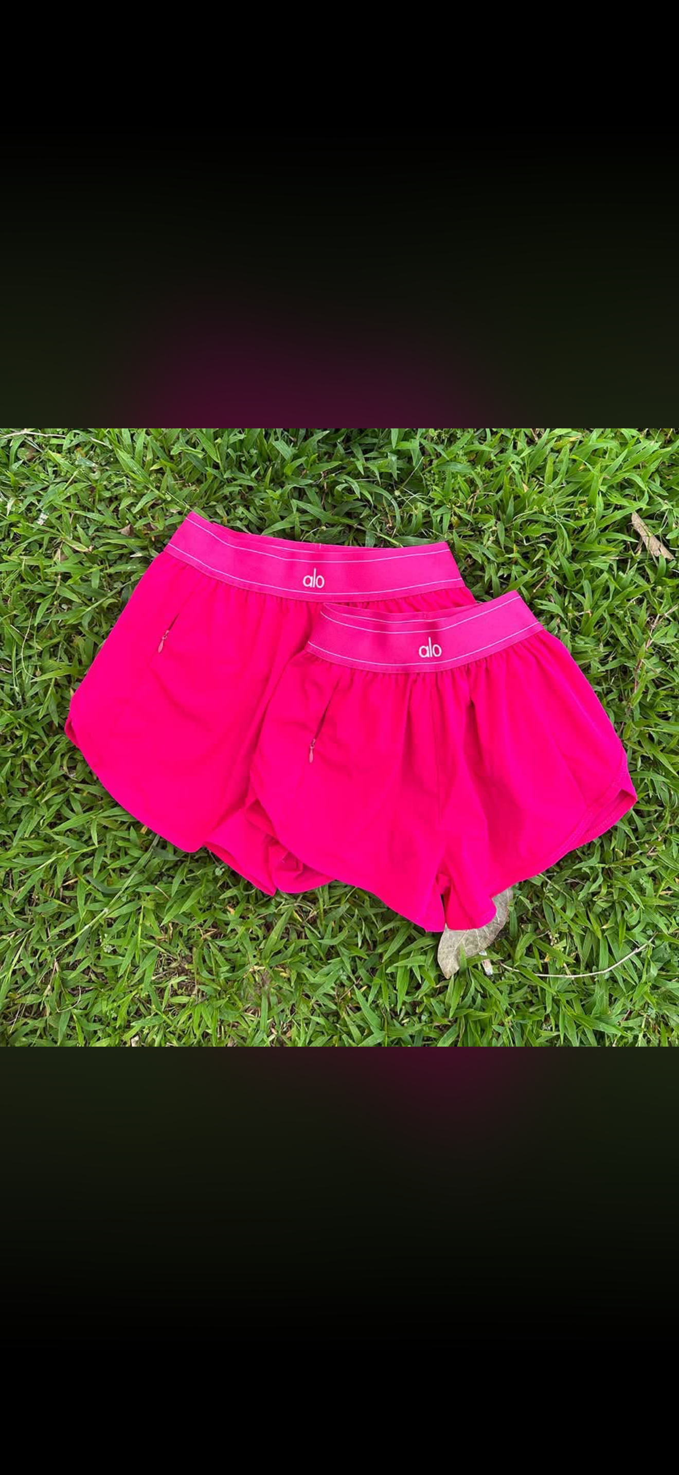 Hot pink Boujee shorts