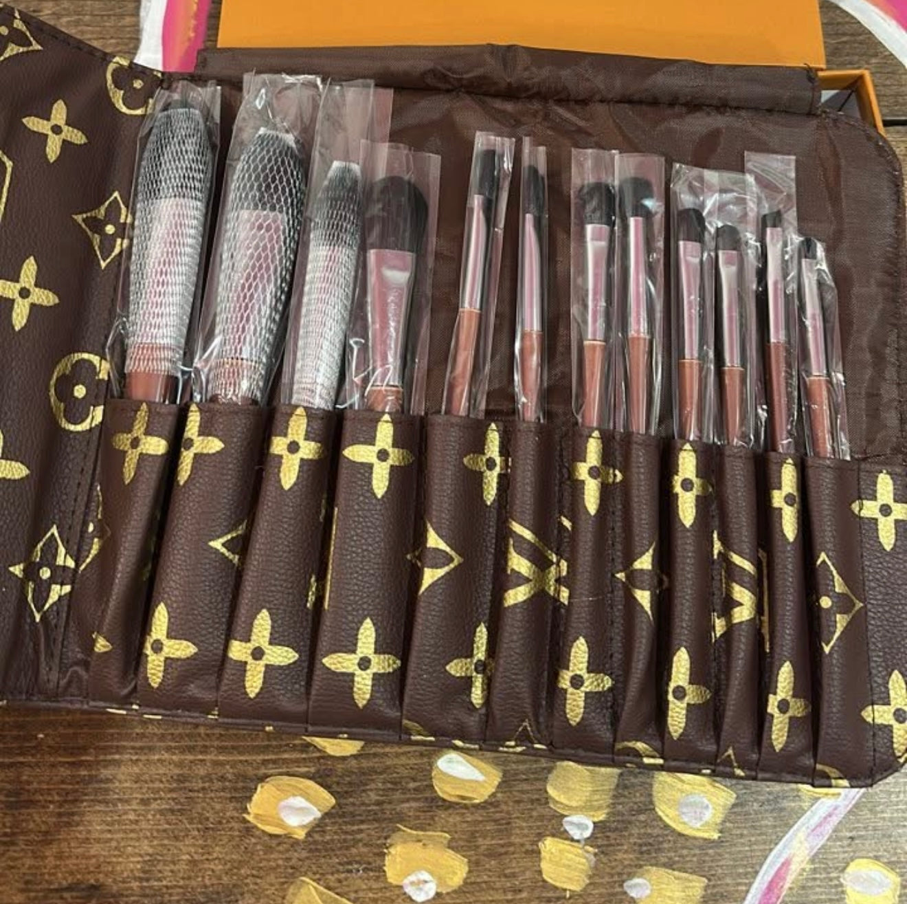 Boujee makeup brushes